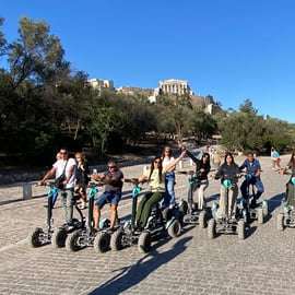 Wycieczka elektrycznym skuterem ATV po starożytnych Atenach