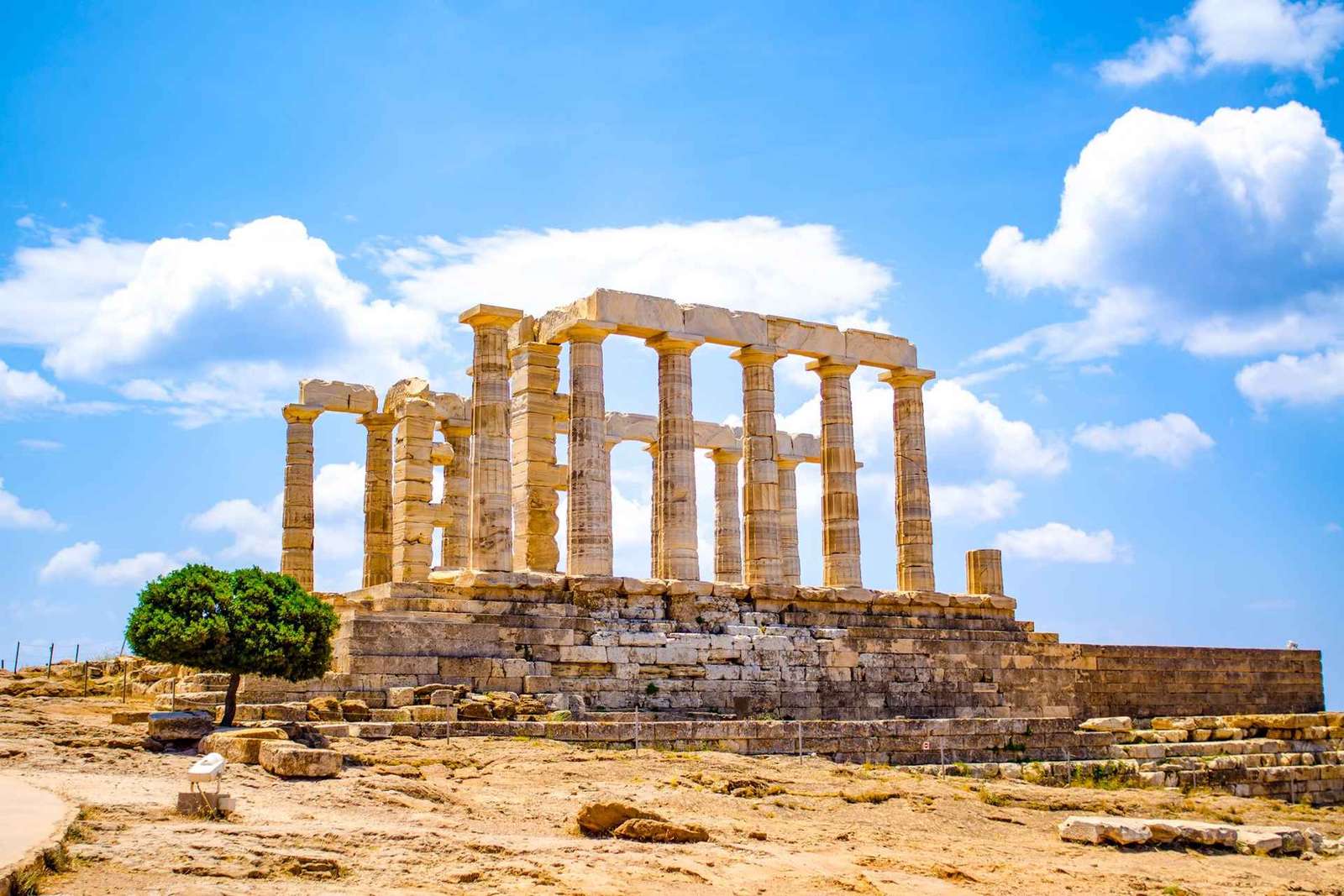 Z Aten: Świątynia Posejdona i przylądek Sounion - wycieczka z przewodnikiem