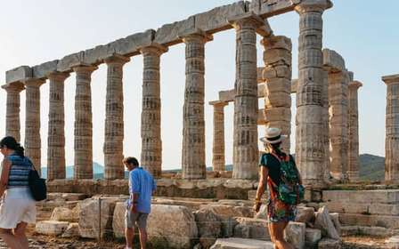 Ateny: Odkryj przylądek Sounion i świątynię Posejdona o zachodzie słońca