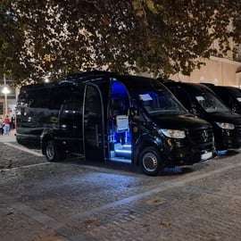 Łatwy transfer vanem i minibusem z lotniska w Atenach do miasta Ateny