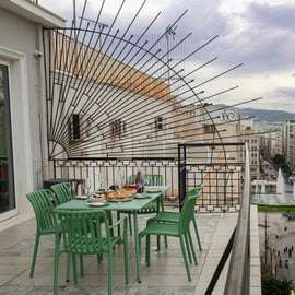 Ateny: lekcja gotowania w małej grupie i prywatny balkon