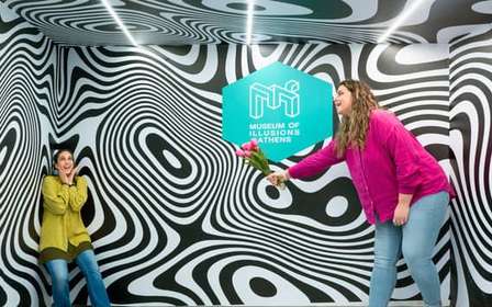 Ateny: Bilet wstępu do Muzeum Iluzji