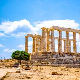 Z Aten: Świątynia Posejdona i przylądek Sounion - wycieczka z przewodnikiem