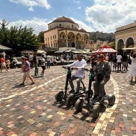 Wycieczka elektrycznym skuterem ATV po starożytnych Atenach