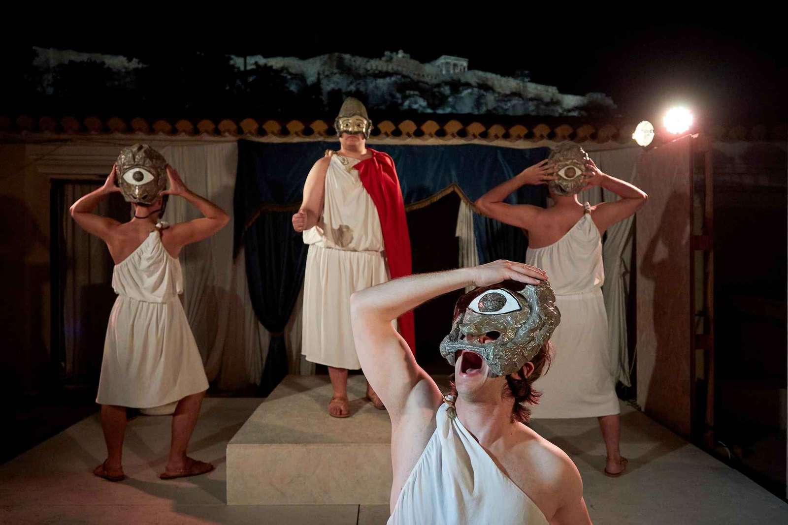 Ateny: Przedstawienie teatru starożytnej Grecji