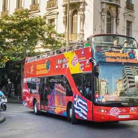 Ateny: Zwiedzanie miasta autobusem Hop-On Hop-Off