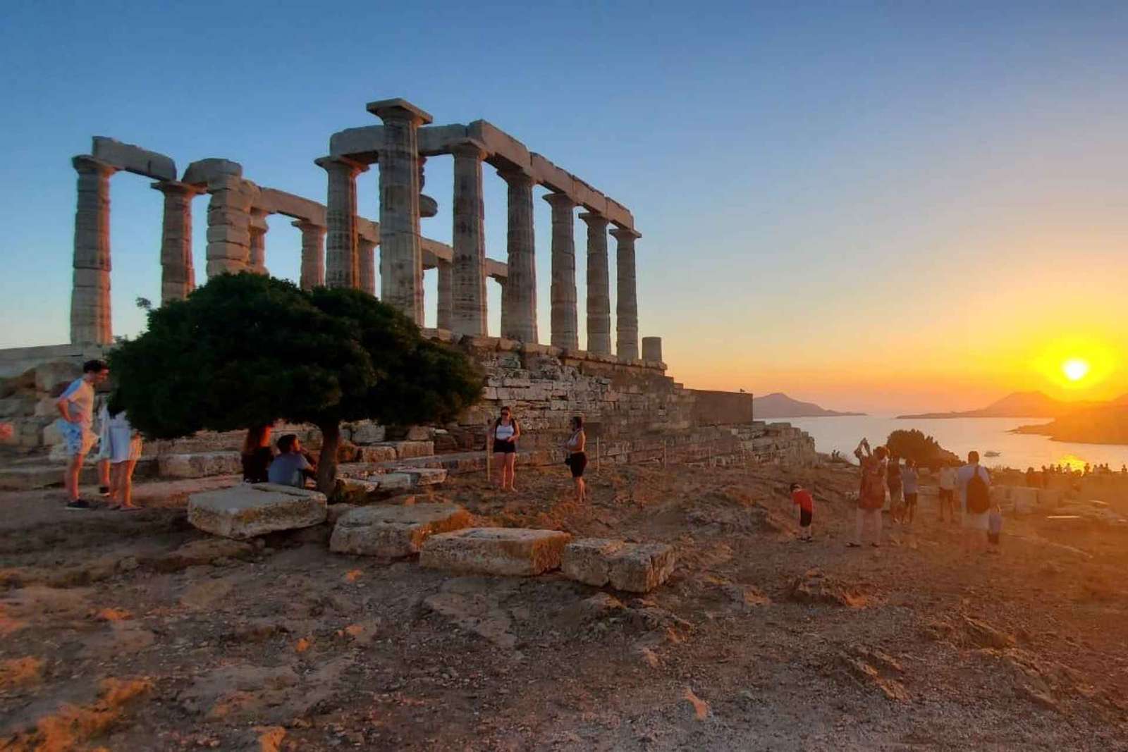 Ateny: Przylądek Sounio i Świątynia Posejdona z audioprzewodnikiem