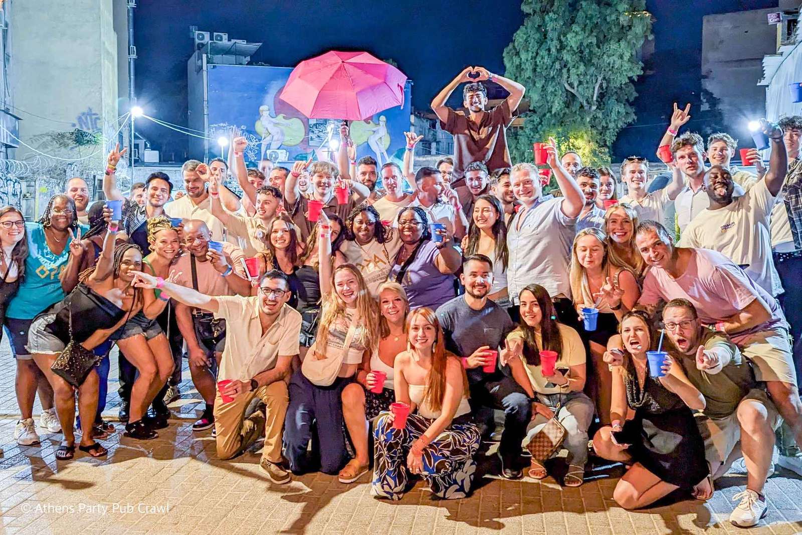 Athens Party Pub Crawl z nielimitowanymi drinkami i dostępem do klubu
