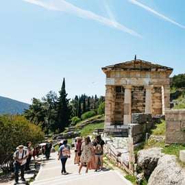 Ateny: Mitologia Delf i muzeum - całodniowa wycieczka z przewodnikiem