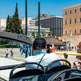 Ateny: Wycieczka autobusowa hop-on hop-off wycieczka krajoznawcza