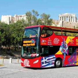 Ateny: Zwiedzanie miasta autobusem Hop-On Hop-Off