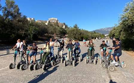Wycieczka elektrycznym skuterem ATV po starożytnych Atenach