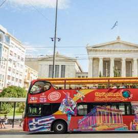 Ateny: Zwiedzanie miasta autobusem Hop-On Hop-Off