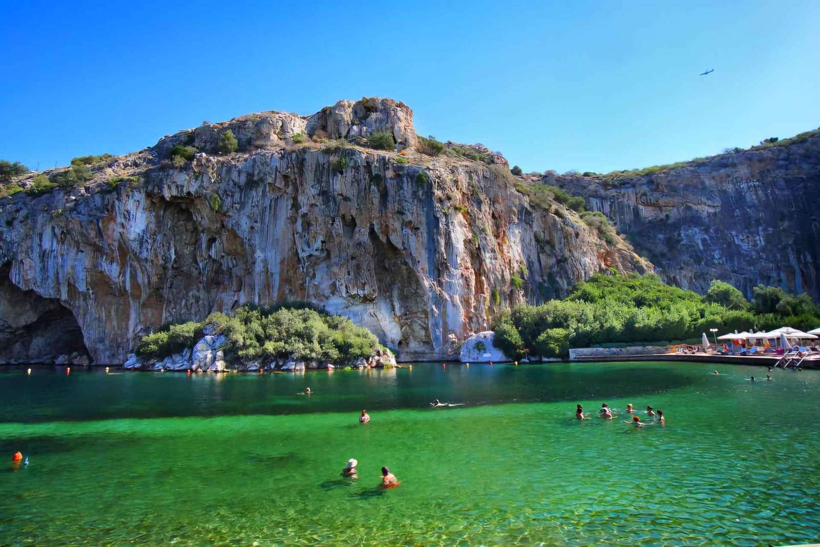 Z Aten: Spa nad jeziorem Vouliagmeni i wycieczka do świątyni Posejdona