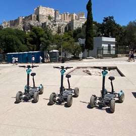 Wycieczka elektrycznym skuterem ATV po starożytnych Atenach