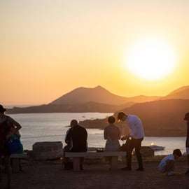 Ateny: Wycieczka o zachodzie słońca na przylądek Sounion i do świątyni Posejdona